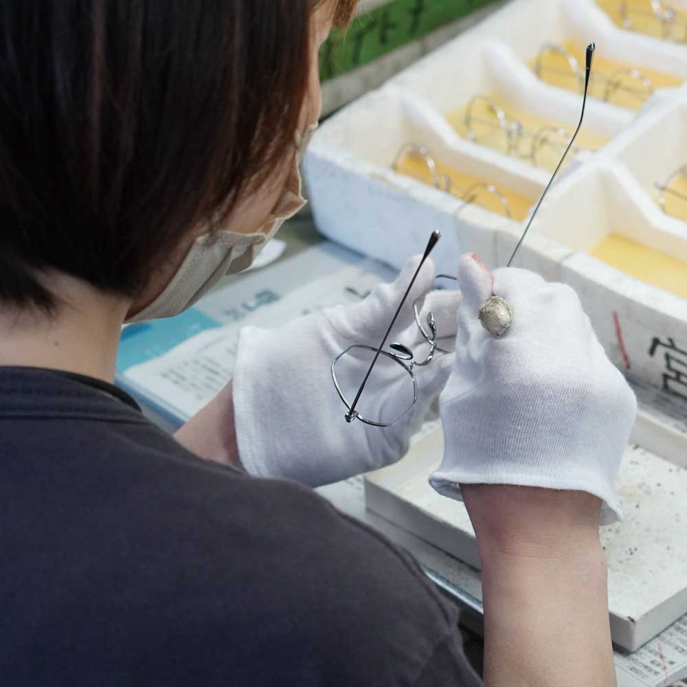 鯖江の眼鏡づくり工程｜フレーム